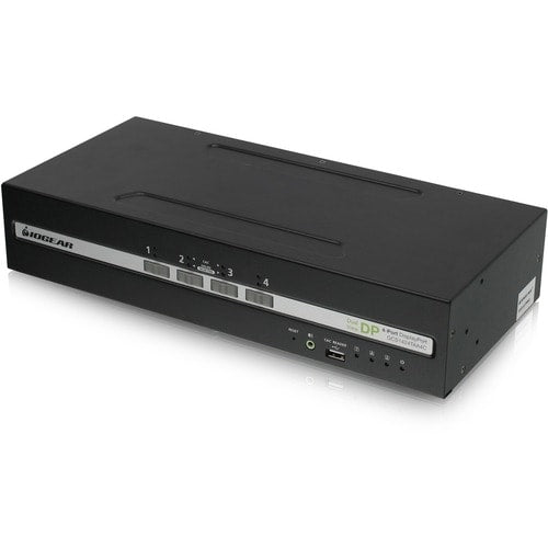 CONMUTADOR KVM SEGURO DE 4 PUERTOS CON PANTALLA DOBLE Y SOPORTE DE AUDIO CAC