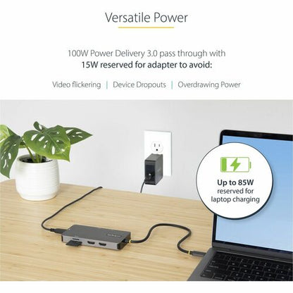 Adaptateur multiport USB-C StarTech.com, double HDMI, 4 ports