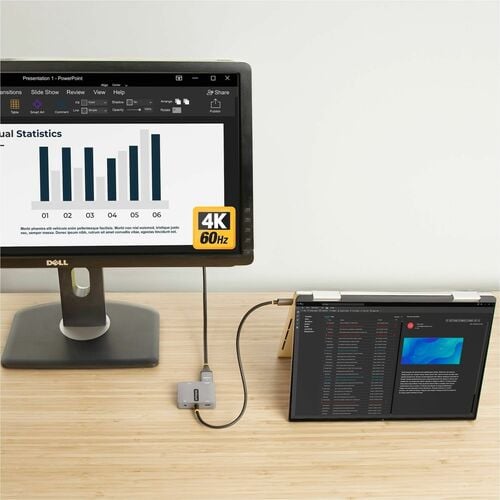 Adaptador de vídeo USB C de StarTech.com, USB C a HDMI VG