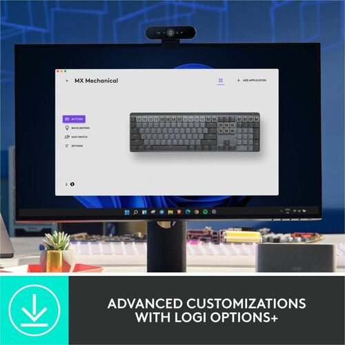 Clavier mécanique sans fil Logitech MX Performance avec rétroéclairage