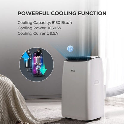 CLIMATISEUR PORTABLE INTELLIGENT 4 EN 1 BI ARIA CLIMA