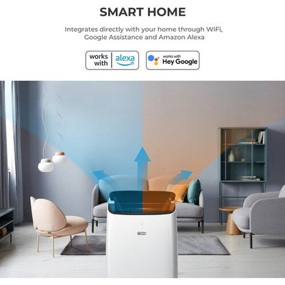 CLIMATISEUR PORTABLE INTELLIGENT 4 EN 1 BI ARIA CLIMA