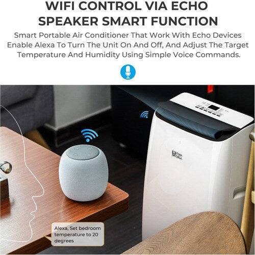 CLIMATISEUR PORTABLE INTELLIGENT 4 EN 1 BI ARIA CLIMA