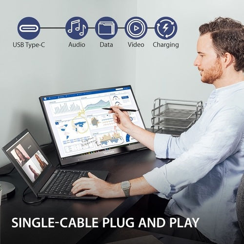 Pantalla táctil VB de 24 pulgadas ID2456 1920 x 1080 MPP 2.0 Lápiz óptico activo USB-C