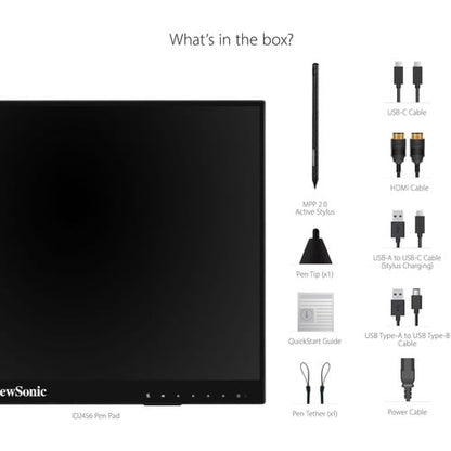 Pantalla táctil VB de 24 pulgadas ID2456 1920 x 1080 MPP 2.0 Lápiz óptico activo USB-C