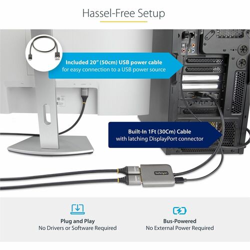 StarTech.com DP to Dual HDMI MST HUB