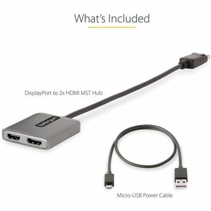 StarTech.com DP to Dual HDMI MST HUB