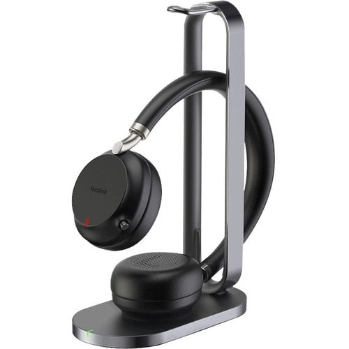 BLUETHOOTH HEADSET TEAMS BLACK W/ CHARGING STAND USB-A