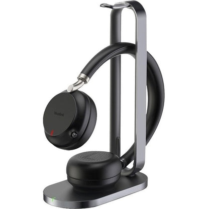 BLUETHOOTH HEADSET TEAMS BLACK W/ CHARGING STAND USB-A