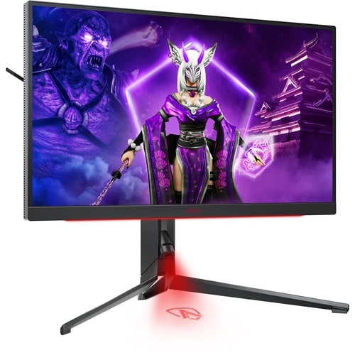 AOC AGON PRO AG274QG 27\" Class WQHD Gaming LCD Monitor - 16:9 - Black, Red