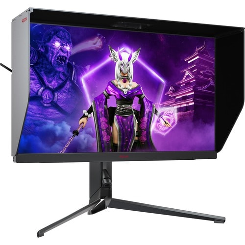 AOC AGON PRO AG274QG 27\" Class WQHD Gaming LCD Monitor - 16:9 - Black, Red