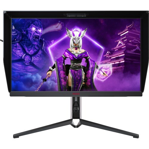 AOC AGON PRO AG274QG 27\" Class WQHD Gaming LCD Monitor - 16:9 - Black, Red