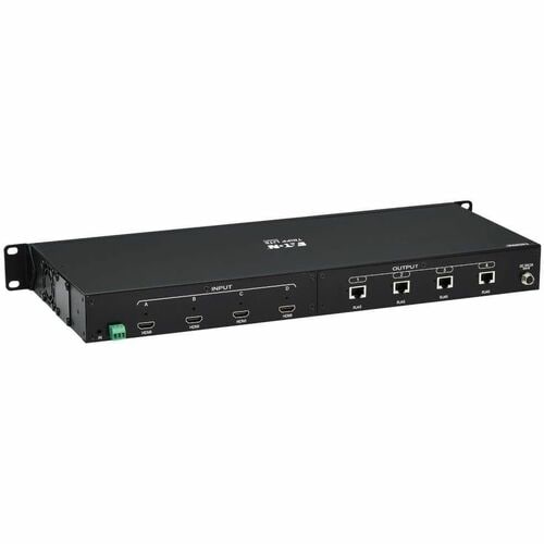 Tripp Lite by Eaton 4X4 Matrix switch - 3840 × 2160 - 4K - Twisted Pair - 4 x 4 - Display,