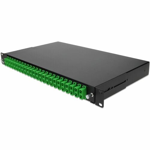AddOn 19-inch Rack Mount 1U Patch Panel with 24 APC SC Duplex