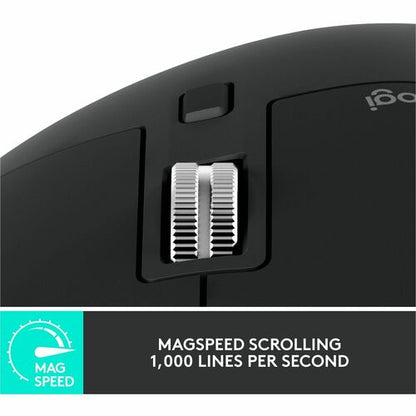 Ratón inalámbrico Logitech MX Master 3S - Campo oscuro - Inalámbrico