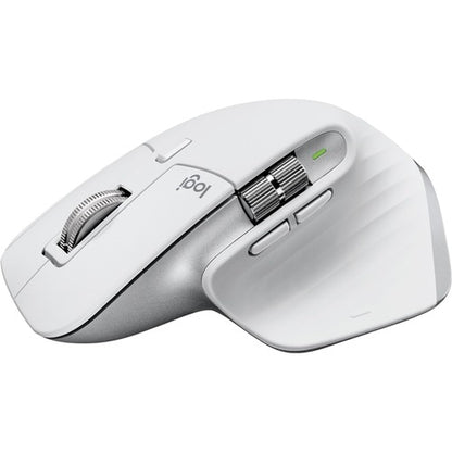 Logitech MX Master 3S Performance Wireless Mouse (Pale Grey) - Darkfield - Wireless