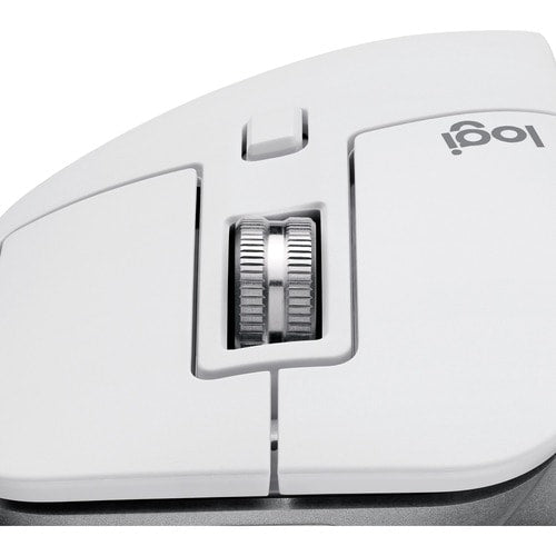 Logitech MX Master 3S Performance Wireless Mouse (Pale Grey) - Darkfield - Wireless