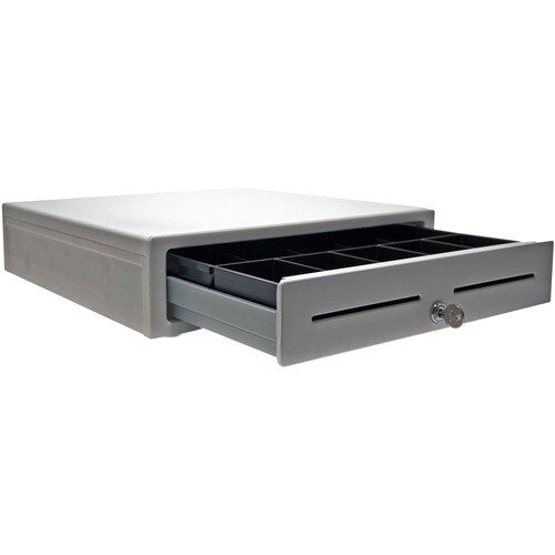 APG Minota Cash Drawer - 4 Bill - 8 Coin - 2 Media SlotPrinter Driven - White -