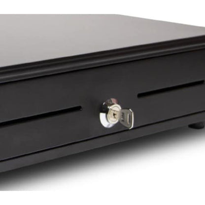 apg Arlo Cash Drawer - 3 Bill - 5 Coin - Steel - Black - 3.50\" (88.90 mm) Heigh