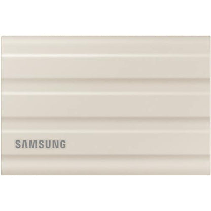 USB 3.2 GEN. 2 T7 SHIELD 1TB PORTABLE SSD - BEIGE