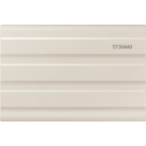 USB 3.2 GEN. 2 T7 SHIELD 1TB PORTABLE SSD - BEIGE