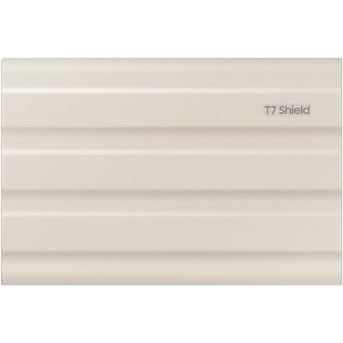 USB 3.2 GEN. 2 T7 SHIELD 2TB PORTABLE SSD - BEIGE
