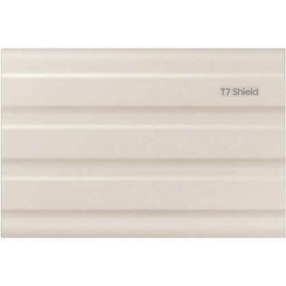 USB 3.2 GEN. 2 T7 SHIELD 2TB PORTABLE SSD - BEIGE