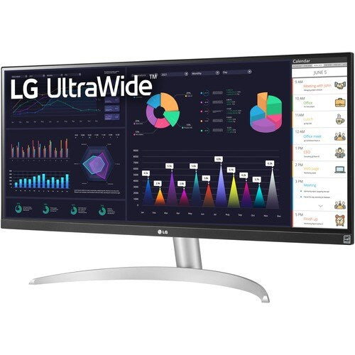 LG 29IN 29WQ600-W ULTRAWIDE QHD IPS HDR10 MONITOR 5MS RESPONSE TIME