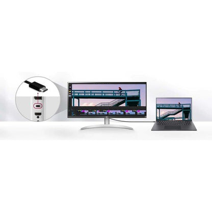 LG 29IN 29WQ600-W ULTRAWIDE QHD IPS HDR10 MONITOR 5MS RESPONSE TIME