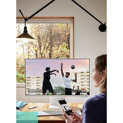 Samsung S32BM801UN 32\" Class 4K UHD Smart LCD Monitor - 16:9 - Warm White