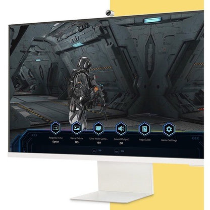 Samsung S32BM801UN 32\" Class 4K UHD Smart LCD Monitor - 16:9 - Warm White