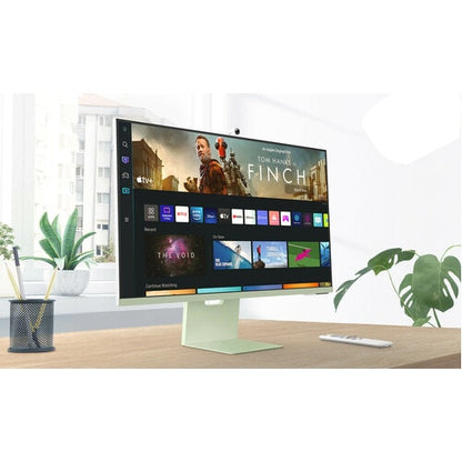Samsung S32BM80GUN 32\" Class 4K UHD Smart LCD Monitor - 16:9 - Warm White