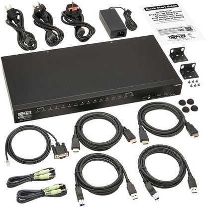 Tripp Lite by Eaton B024-H4U16 16-Port HDMI/USB KVM Switch, 1U