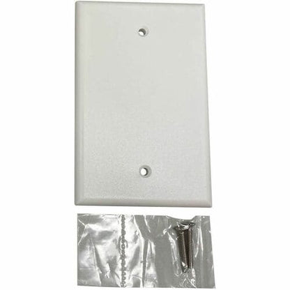 Placa de pared ciega Safe-IT de Tripp Lite by Eaton, antibacteriana, color marfil mate, TAA -