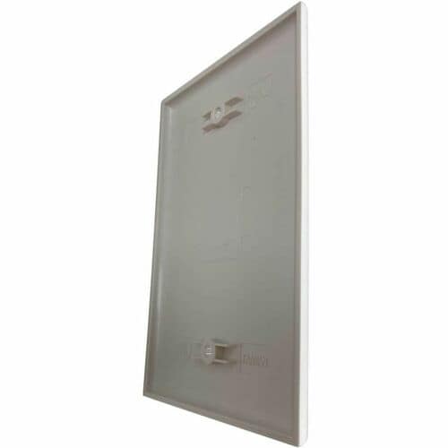 Placa de pared ciega Safe-IT de Tripp Lite by Eaton, antibacteriana, color marfil mate, TAA -
