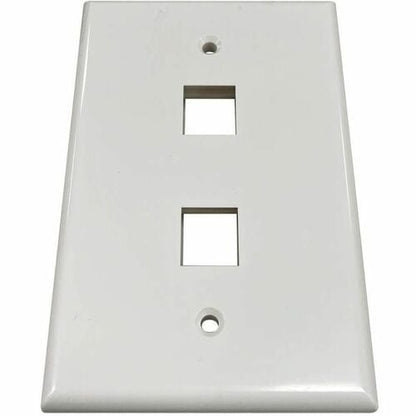 Placa de pared Keystone de una sola unidad Safe-IT de Tripp Lite by Eaton, antibacteriana, color marfil G