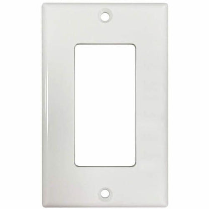 Placa de pared antibacteriana de una unidad Safe-IT de Tripp Lite by Eaton, estilo Decora, color marfil, TAA