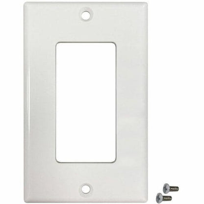 Placa de pared antibacteriana de una sola unidad Safe-IT de Tripp Lite by Eaton, estilo Decora,