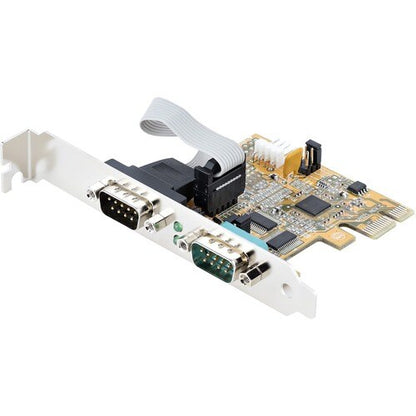 Carte série StarTech.com PCI Express 2 ports, double port PCIe vers RS232
