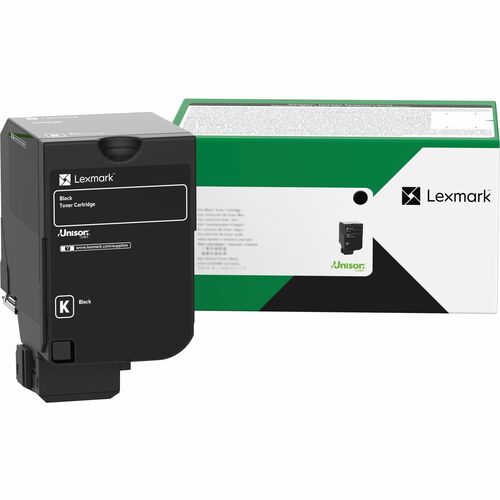 Lexmark Unison Original Laser Toner Cartridge - Black - 1 Ea