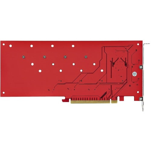 QUAD M.2 PCIE SSD ADAPTER CARD WITH BIFURCATION, PCIE 4.0