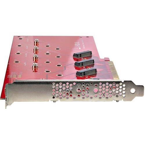QUAD M.2 PCIE SSD ADAPTER CARD WITH BIFURCATION, PCIE 4.0