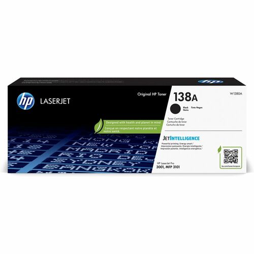 CARTOUCHE DE TONER LASERJET NOIR ORIGINALE 138A