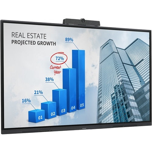 75IN SHARP INTERACTIVE TOUCH DISP 4KUHD MULTITOUCH USBC