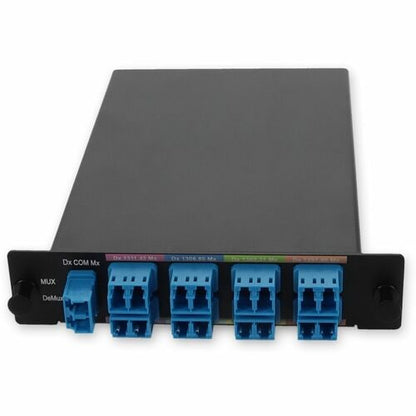 Châssis multiplexeur/démultiplexeur AddOn - 8 canaux de données - Fibre optique