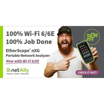 ETHERSCOPE NXG EXPERT RÉSEAU PORTABLE TRIBANDE COMPLÈTE