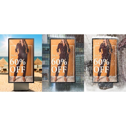 Écran d'affichage numérique Samsung OH46B - LCD 46" - Alignement vertical (VA)