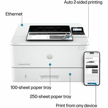 IMPRESORA LASERJET PRO 4001DN