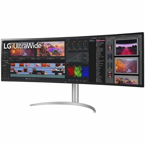 LG 49WQ95C-W 49\" Class UW-QHD Curved Screen Gaming LCD Monitor