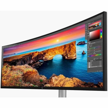 LG 49WQ95C-W 49\" Class UW-QHD Curved Screen Gaming LCD Monitor